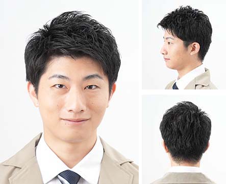 【 ヘアカット 】清潔感が出せる王道ビジネスショート